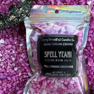 Spell Yeah! Sizzling Room Salt Potpourri: Crystallized Ginger & Spiced Amber
